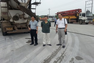 浙江省散装办赴金华调研预拌混凝土下乡工作，助力乡村建设与绿色发展